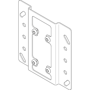 Plaque de montage Dornbracht 35020/35021 pièces de rechange 0417201280090 04172012800 153 x 154 x 14 mm