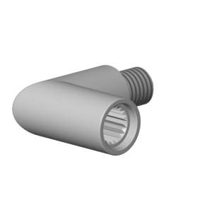 Dornbracht elbow for handle 04182002200-06 matt platinum