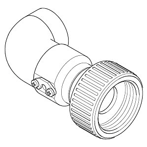 Dornbracht coude de tuyau 90 degrés 0418401180090