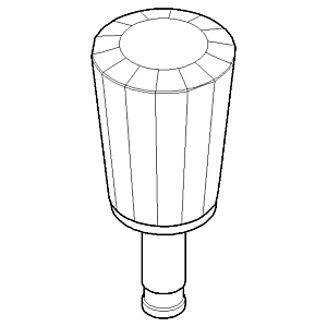 Dornbracht Griff 04209502384-00 100 x 60 x 60_chrom