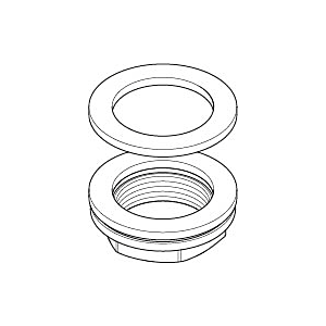 Dornbracht screw Hose bushing 0423100090090 with Gaskets and Seals M32x1.5