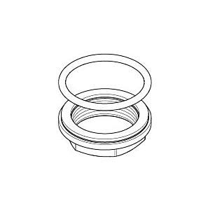 raccord vissé Dornbracht compl. M34x0423100410090 100x70x10