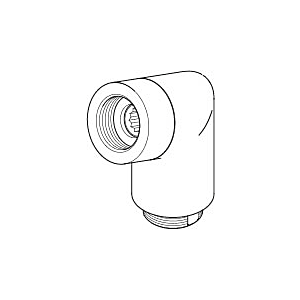 Dornbracht Nippel 20Grad 04240418700-08 Schlauchbrause, platin