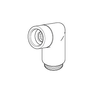 Dornbracht nipple 20 degrees 04240428700-06 04240428700 47 x 69 x 33 mm platinum matt