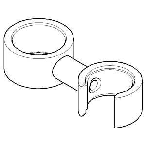 Dornbracht Halter für Brause Stand 04281002901-47 04281002901 Champagne