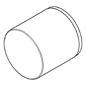 Encodeur de poignée Dornbracht 04281015500-00 chromé