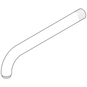 Dornbracht SPOUT L=200 mm - 04282211610-06 matt platinum