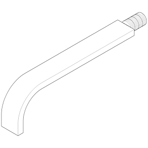 Dornbracht outlet WT wall MEM -L 24 04282214810-08 platinum