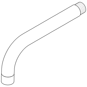 sortie Dornbracht 23 x 2000 x 170 mm A 04282223600-00 230 x 95 x 35_chrom