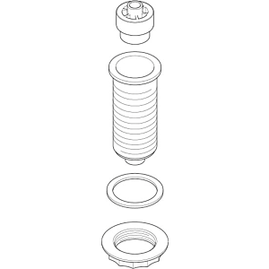 Dornbracht shaft, complete 0430011860090 raw