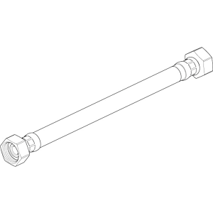 Dornbracht pressure hose 3/4 x 3/4 0430040950090 raw