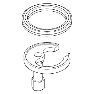 Dornbracht mounting kit 0430110380290 55 x 55 x 16