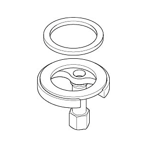 Dornbracht Bef.-Satz EB-EB/BID TipTap 0430110387090 ERSATZTEILE 04301103870 D 52 x 1,5 mm