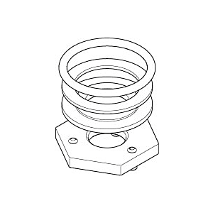 Dornbracht Befestigungssatz SPT-UTB 0430110387990 roh