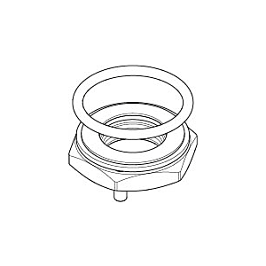 Dornbracht mounting kit 0430110858790 raw