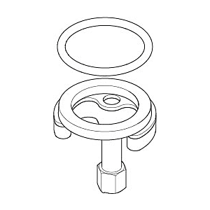 Dornbracht mounting kit 0430110859790 raw