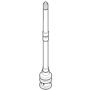 Dornbracht Zugstange für Umstellung 04310903020-06 04310903020 D.15 x 127,5 mm platin matt