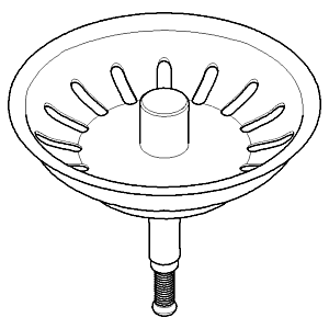 Dornbracht Bouchon pour extrémité de tuyau , verrouillable - 04312006600-86 acier inoxydable mat