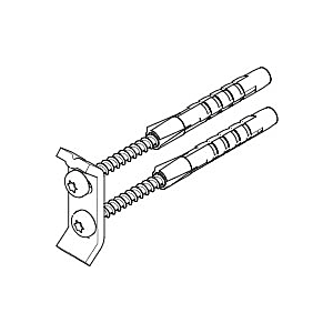 Dornbracht Befestigungssatz eckig 0517207050090 05172070500 100 x 10 x 100 mm