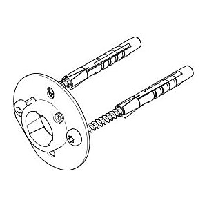 Dornbracht fastening set round 0517207070290 05172070702 D 54 x 90 mm
