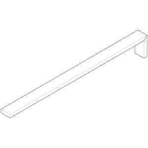 Dornbracht tige porte-serviettes 05179855100-00 chromé