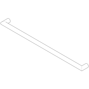 Dornbracht Pipe with mounts 05282258800-00 chrome