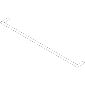 Dornbracht Tuyaux avec enregistrement 05282262200-00 chromé