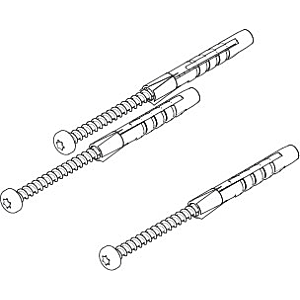 Dornbracht mounting kit screw 0530310290090 140x130x5