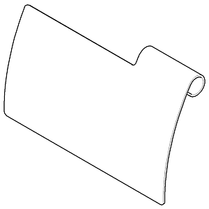 Dornbracht cover paper holder 081102514-00 chrome