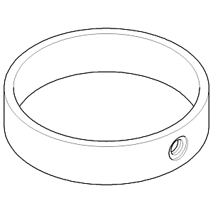 Dornbracht Ring Accessories chrome 081720619-00 ET 081720619 D 109 x 25 mm Chrome