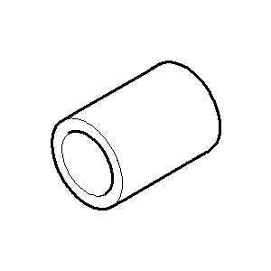 douille Dornbracht D14 x 10 x 19,5 081720624-06 platine mat