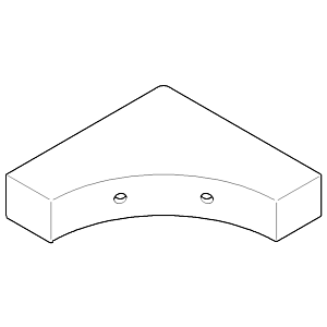 Dornbracht porte-savon d&#39;angle support mural 081730503-00 chromé