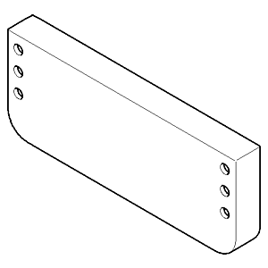 Dornbracht Halter for towel holder 081771503-00 chrome