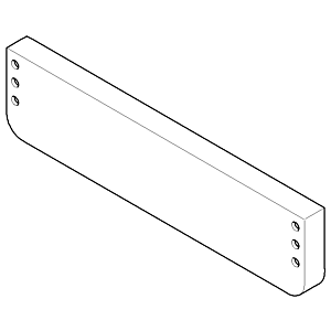 Dornbracht Halter porte rouleau 081771504-00 chromé