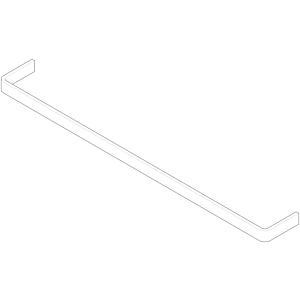 Dornbracht Halter for shelf 081771557-00 chrome