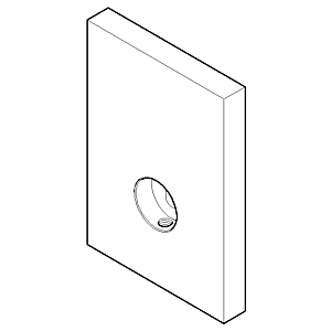 Dornbracht wall bracket shower set 081773505-00 chrome