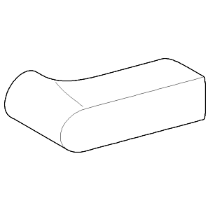 Dornbracht wall bracket right 081790501-00 chrome