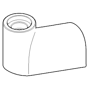 Dornbracht wall holder spare paper 081790504-00 chrome