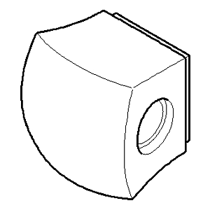 Dornbracht Halter 081791551-00 chrom