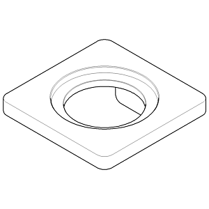 Dornbracht Wandhalter Glashalter - c 081795507-47 champagne