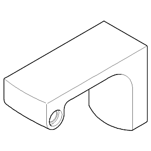 Dornbracht Wandhalter Handtuchring 081796504-00 chrom