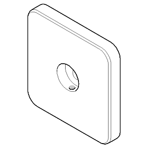 Dornbracht wall bracket shower set 081796507-00 chrome