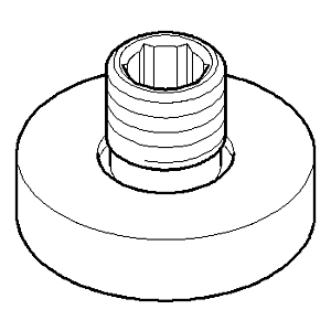 Dornbracht foot Mobilitis 081797513-00 chrome
