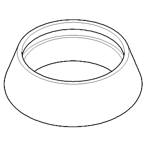 Dornbracht glass holder standing model 081797650-00 chrome