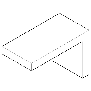 Dornbracht Wandhalter rechts 081798501-00 chrom