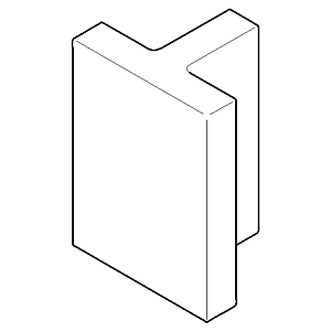 Dornbracht Pièce en T 081798558-00 chromé