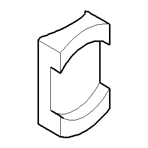 Dornbracht clamp slide (D20 mm) 08184053190 raw