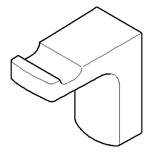Dornbracht Haken 40 mm CULT 081860523-00 chrom