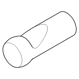 Dornbracht Haken 60 mm SOUL 081860525-00 chrom