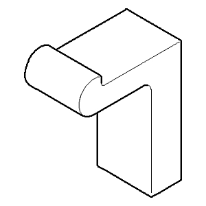 Dornbracht Haken 35 mm IMO 081860530-00 chrom